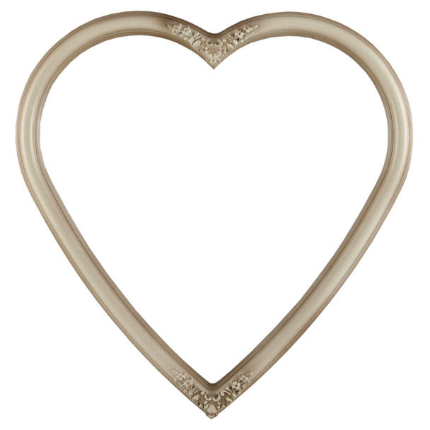 Contessa Heart Frame #554 - Taupe