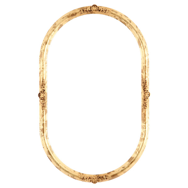 Contessa Oblong Frame #554 - Champagne Gold