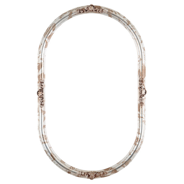 Contessa Oblong Frame #554 - Champagne Silver