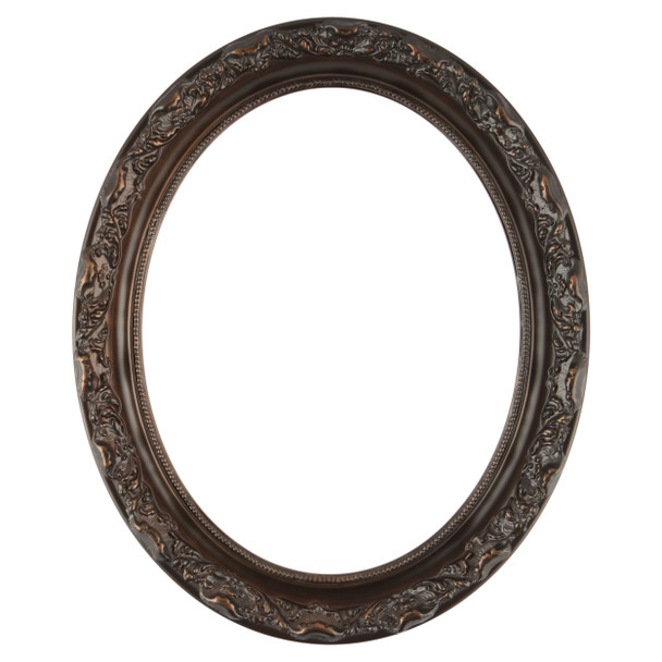 Rome Oval Frame #602 - Rubbed Bronze