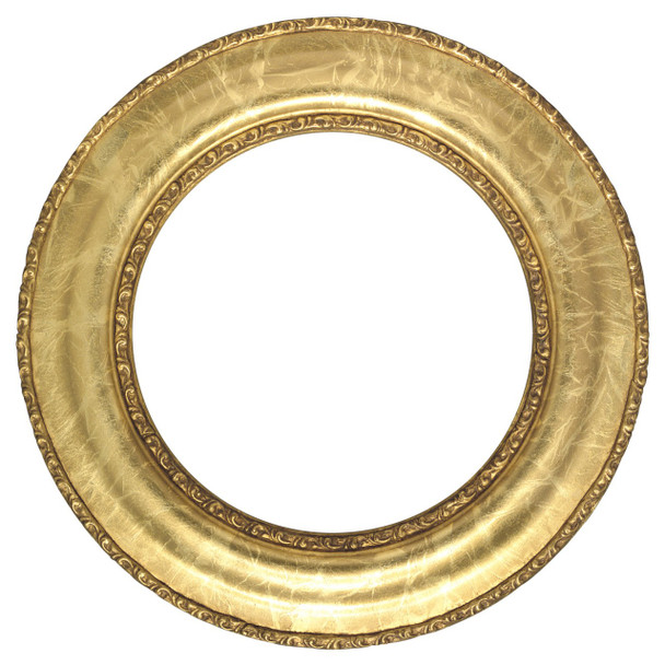 Somerset Round Frame # 452 - Champagne Gold