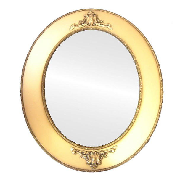 C0043 Framed Mirror in Desert Gold