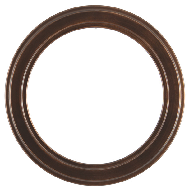 Wright Round Frame # 820 - Rubbed Bronze