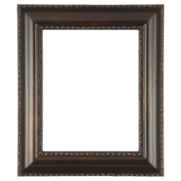 Somerset Rectangle Frame #452  -  Rubbed Bronze