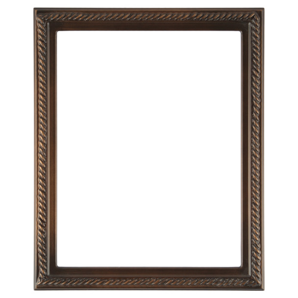 Santa Fe Rectangle Frame #604 -  Rubbed Bronze