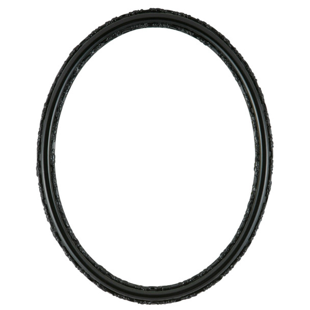 Virginia Oval Frame # 553 - Gloss Black