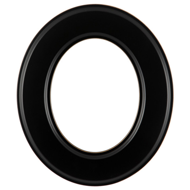 Marquis Oval Frame # 796 - Rubbed Black