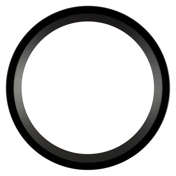 Huntington Round Frame #421 - Matte Black - Victorian Frame Company