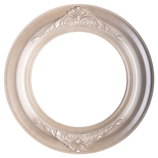 Winchester Round Picture Frame - Taupe