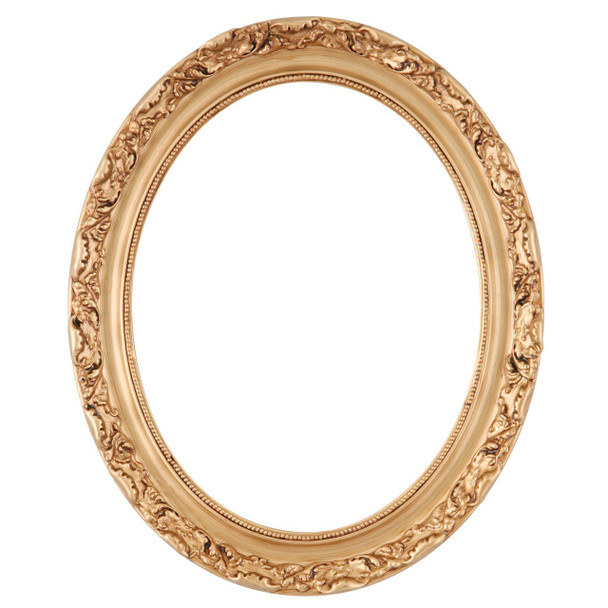 Rome Oval Frame # 602 - Gold Paint
