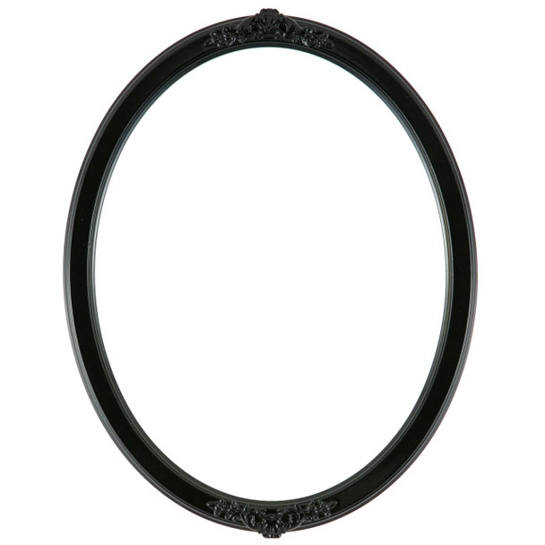 Athena Oval Frame # 811 - Gloss Black