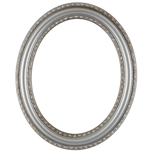 Dorset Oval Picture Frame - Silver Shade