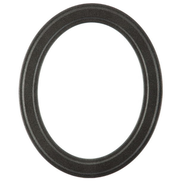 Wright Oval Frame # 820 - Black Silver