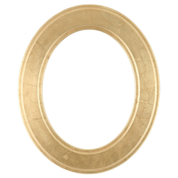 Montreal Oval Frame # 830 - Gold Leaf
