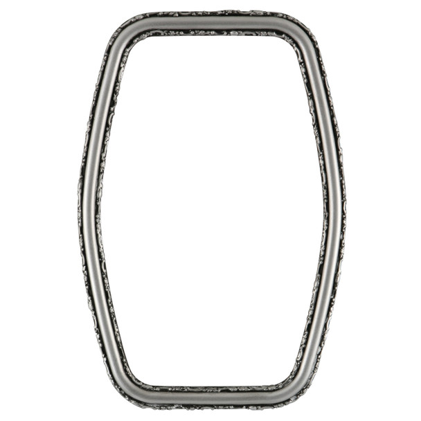 Virginia Hexagon Picture Frame - Silver Spray