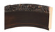 Williamsburg Oval Frame #844 Arc Sample - Rubbed Bronze