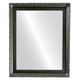 Kensington Flat Rectangle Mirror Frame in Matte Black