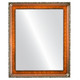 Kensington Flat Rectangle Mirror Frame in Vintage Walnut