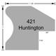 Profile Dimensions - Huntington