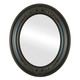 Winchester Flat Oval Mirror Frame in Royal Blue