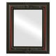 Winchester Flat Rectangle Mirror Frame in Rosewood