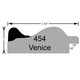 Venice Rectangle - Profile Drawing