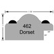 Dorset Rectangle - Profile Drawing