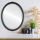 Contessa Lifestyle Oval Mirror Frame in Hunter Green