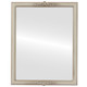 Contessa Flat Rectangle Mirror Frame in Taupe
