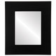 Ashland Flat Rectangle Mirror Frame in Rubbed Black