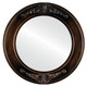 Ramino Flat Mirror in Rubbed Bronze