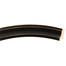 Messina Oval Frame # 871 Arc Sample - Rubbed Black