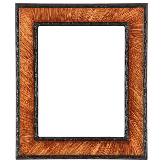Paris Rectangle Picture Frame - Vintage Walnut |Victorian Frames
