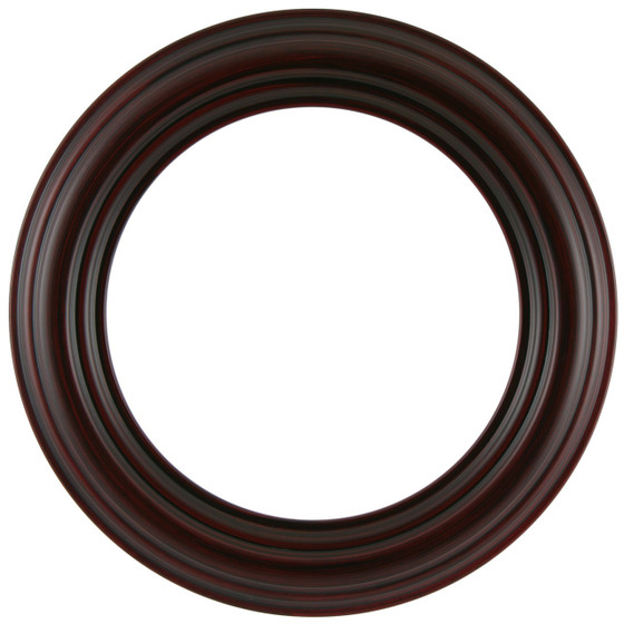 Pasadena Round Frame #250 - Vintage Walnut