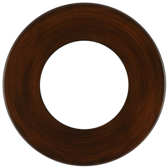 Manhattan Round Frame #851 - Mocha