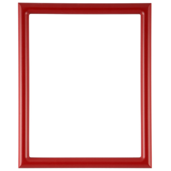 Pasadena Framed Rectangle Mirror - Holiday Red