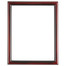 Pasadena Rectangle Frame # 250 - Rosewood