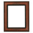 Boston Rectangle Frame # 457 - Vintage Walnut