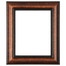 Heritage Rectangle Frame # 458 - Vintage Walnut