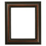 Heritage Rectangle Frame # 458 - Walnut