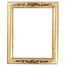 Florence Rectangle Frame # 461 - Gold Leaf