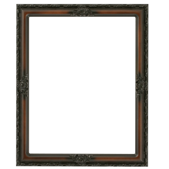 Jefferson Rectangle Picture Frame #601 - Antique Gold Leaf - 1 3/8 - Wood - Victorian Frame Company