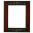 Ramino Rectangle Frame # 831 - Rosewood