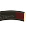 Ramino Rectangle Frame # 831 Arc Sample - Rosewood