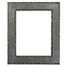 Paris Rectangle Frame # 832 - Silver Leaf with Black Antique