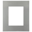 Tribeca Rectangle Frame # 854 - Bright Silver
