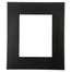 Boulevard Rectangle Frame # 864 - Black Silver