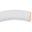 Chicago Oval Oval Frame #456 Arc Sample - Linen White