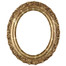 Venice Oval Frame # 454 - Champagne Gold