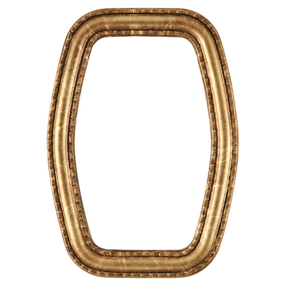 Dorset Round Frame #462 - Champagne Gold